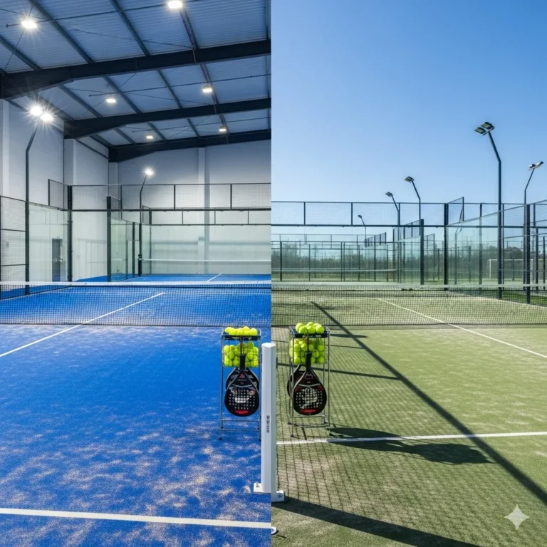 padel binnen of buiten